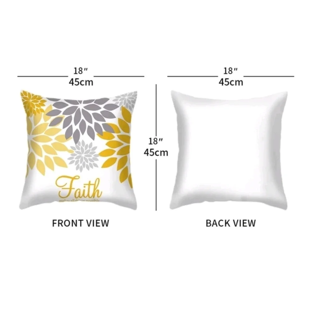 New!  Print cushion Cover Btq